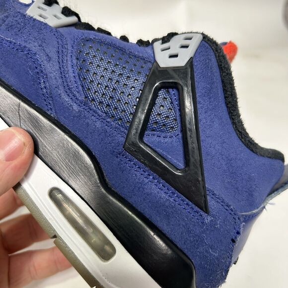 Nike Shoes Air Jordan 4 Retro GS “Winterized/Loyal Blue” 2024 - Picture 9 of 10